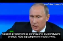 Putin opowiada o tragedii rozpadu Związku Radzieckiego