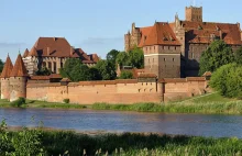 Zamek w Malborku - największa twierdza Europy