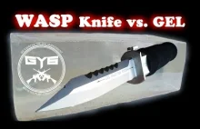 WASP Injection Knife -vs.- Ballistic Gel