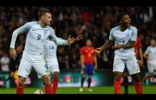 Cieszynka "Mannequin Challenge" Jamie Vardy w meczu Anglia - Hiszpania