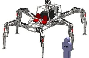 Do Kickstartera trafia projekt gigantycznego robota-pająka!