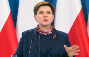 Premier Szydło: Być może zapytamy Polaków w referendum o przyjmowanie migrantów.