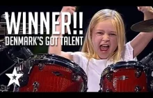 Ma 10 lat i wygrała Duńskie 'Mam Talent'