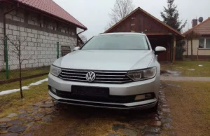 Passat w TDI 2015 z oryginalnym przegiegiem