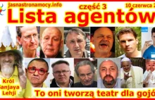 Lista agentów - część 3 - To oni tworzą teatr dla gojów