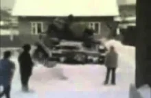 Ruscy pojechali czołgiem po wódkę (Russians drove a tank after vodka