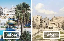 Aleppo - 20 zdjęć przed i po wojnie