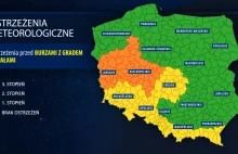 Gwałtowne burze i upały w Polsce.Ostrzeżenia drugiego stopnia