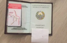 Odnaleziono paszport, kartę pobytu i kartę debetową Uzbekistańczyka!