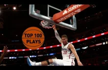 Top 100 Plays of the 2015 NBA Season