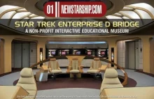 Grupa zapaleńców odrestauruje mostek z Star Trek Enterprise-D