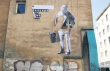 Znienawidzony kamienicznik trafił na mural