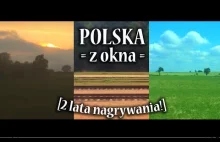 Polska z okna pociągów