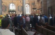 Zamach. Co najmniej 22 osoby zginęły w eksplozji bomby w katedrze w Kairze.
