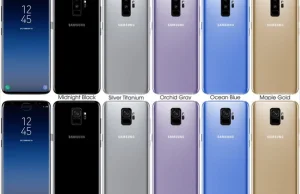 Tak właśnie będą wyglądać Galaxy S9 i Galaxy S9+