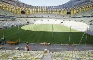 Stadion w Gdańsku prawie ukończony.