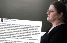 Krystyna Pawłowicz obraża rodziny ofiar katastrofy, które nie zgadzają się...