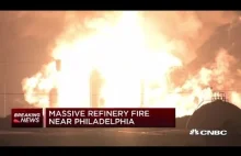 Philadelphia - potężna eksplozja rafinerii Energy Solutions
