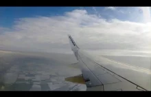 GoPro HD: Boeing 737 NG Ryanair, approach and hard landing