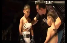 Legalna walka MMA 6-letnich chłopców