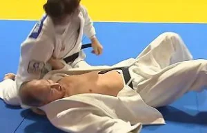 Putin dostał manto od judoczki w Soczi