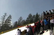 Skoki narciarskie w Planicy-widok z trybun