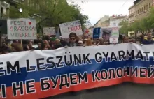 Węgrzy coraz bardziej protestują przeciwko pro-Rosyjskiej polityce Orbana !