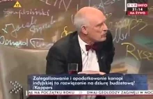 Janusz Korwin-Mikke MASAkruje młodego lewaka