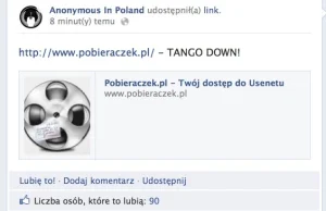 Anonimowi załatwili Pobieraczka!