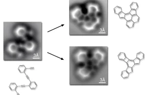 Pierwsze zdjęcia HiRes cząsteczki podczas zrywania i łączenia wiązań chemicznych