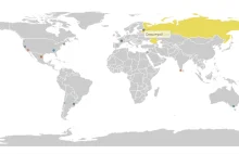 Edycja Wikipedii pokazana na mapie w czasie rzeczywistym
