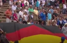 Wpadka na turnieju tenisowym. Odśpiewano hymn Niemiec z czasów II wojny...