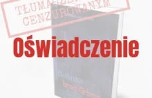 Oświadczenie wydawnictwa WasPos w sprawie „Baśni braci Grimm. Oryginalnych”