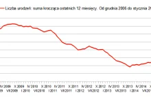 Koniec "efektu 500+" - brak długoterminowego wpływu na liczbę urodzeń