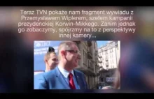 Jak TVN manipuluje wypowiedziami - Janusza Korwin - Mikkego