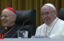 Papież Franciszek opowiada dowcip o plotkarce
