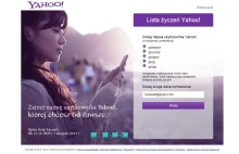 Yahoo uwalnia nazwy użytkowników