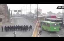 Lima: Zamieszki po wprowadzeniu opłat za autostrady