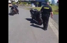 Koleś szybko i skutecznie odzyskuje skradziony motocykl.