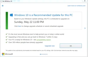 Microsoft #oszukujo w aktualizacji do Windows 10