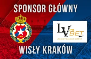 LV BET na koszulkach Wisły Kraków!
