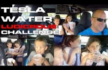 Don't Spill the Water Challenge in the Tesla Model S P90D Ludicrous -...