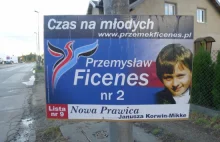 Plakat wyborczy KNP