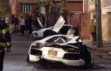 Lamborghini Aventador przecięty w pół