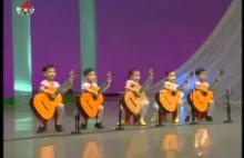 Występ dzieci z Korei Północnej.