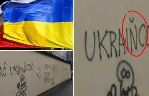 Antyukraińskie graffiti w Krakowie? Zwrócono uwagę na pewien szczegół [foto]