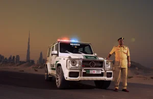 700-konny radiowóz dla policji w Dubaju