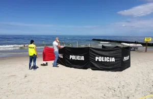Zwłoki mężczyzny na plaży w Kołobrzegu. To poszukiwany 25-latek!