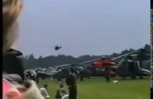Wypadek duńskiego helikoptera podczas pokazów lotniczych Polska 1997.