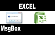 MsgBox Excel Visual Basic podstawy, pisanie makro.Kurs, porady.